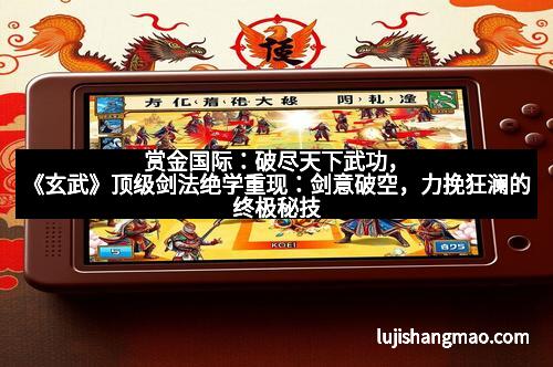 赏金国际：破尽天下武功，《玄武》顶级剑法绝学重现：剑意破空，力挽狂澜的终极秘技